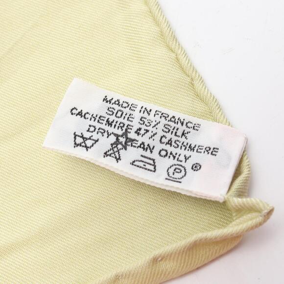 HERMES Green Silk Scarf - Picture 3 of 5